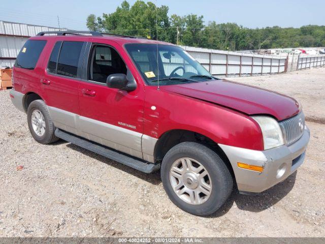  Salvage Mercury Mountaineer