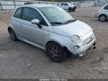  Salvage FIAT 500