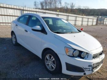  Salvage Chevrolet Sonic