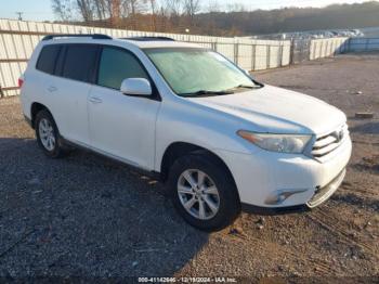  Salvage Toyota Highlander