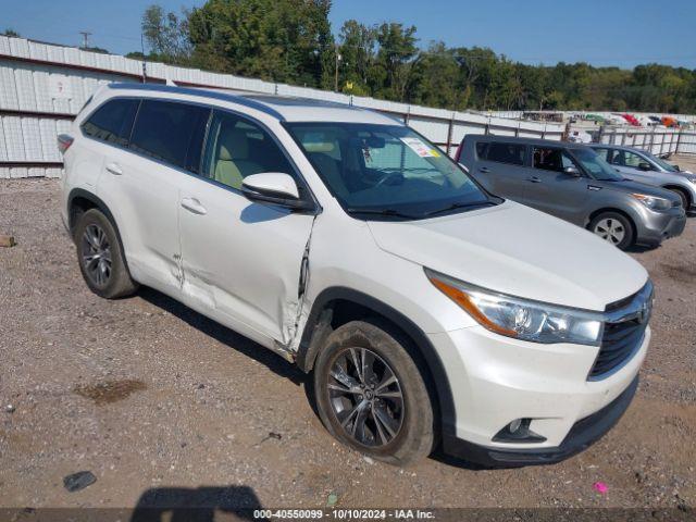  Salvage Toyota Highlander