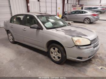  Salvage Chevrolet Malibu