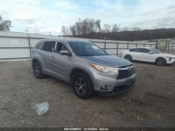  Salvage Toyota Highlander