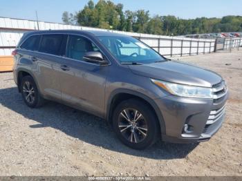  Salvage Toyota Highlander