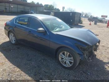  Salvage INFINITI G37