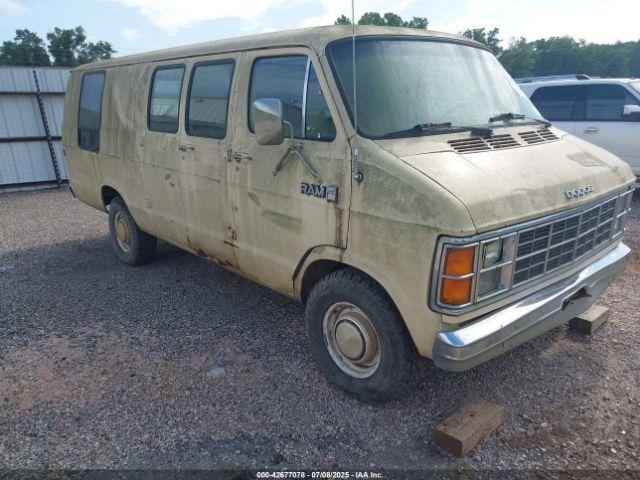  Salvage Dodge Ram Van