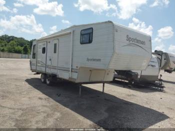  Salvage Sportsmen 25ft Fifth Wheel