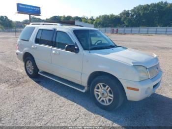  Salvage Mercury Mountaineer