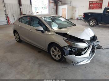  Salvage Chevrolet Cruze