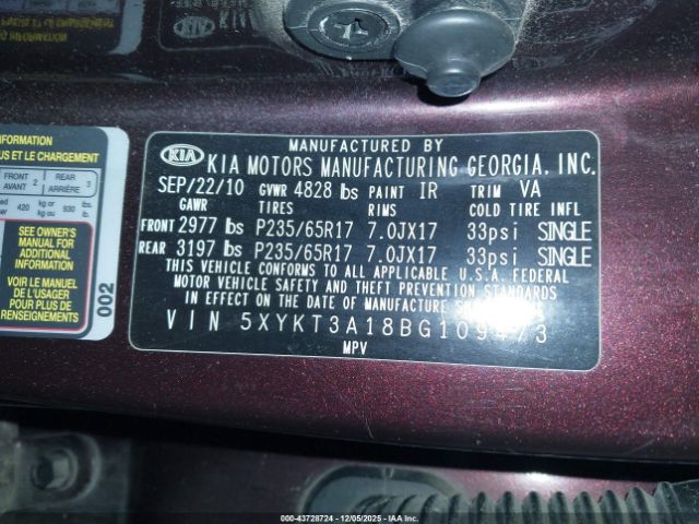 Kia Sorento Lx Image 13