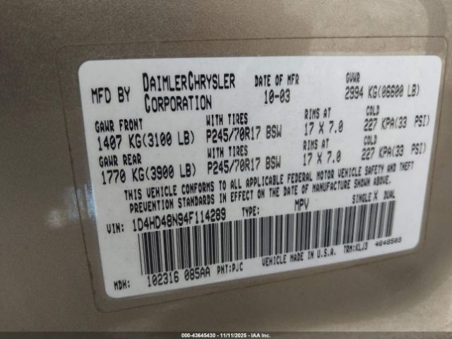 Dodge Durango Slt Image 3