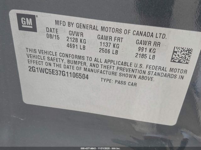 Chevrolet Impala Ltz Image 12