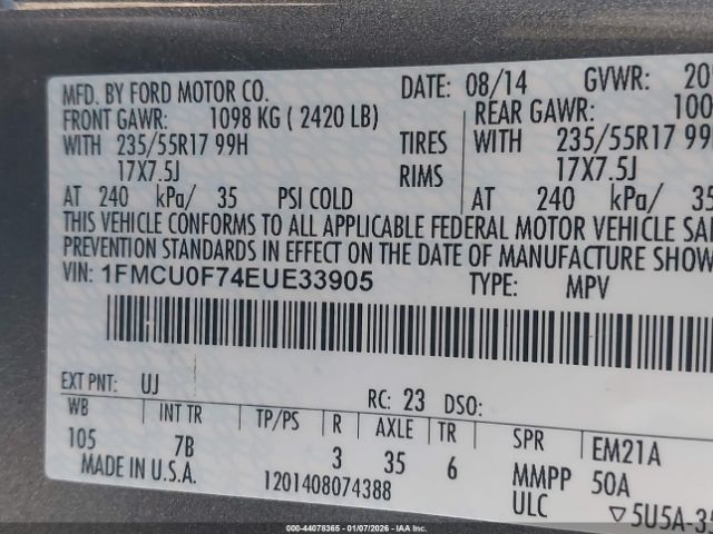 Ford Escape S Image 14